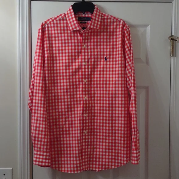 Polo Ralph Lauren Checkered Button Down Shirt - Picture 1 of 3